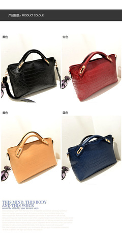 冬季新風(fēng)尚 歐美大牌鱷魚紋單肩手提包，專柜品質(zhì)引領(lǐng)潮流